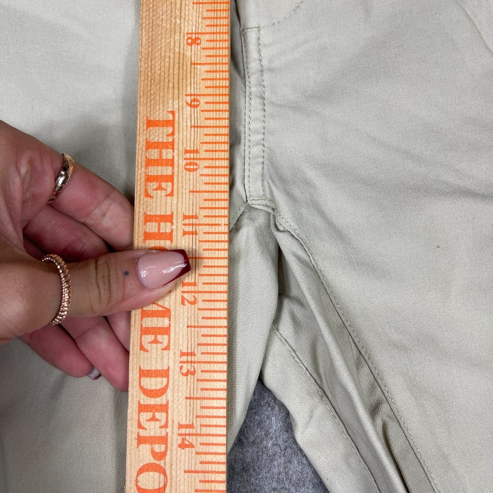 The‎ North Face Pants Mens 32 Khaki Nylon Stretch Hiking Travel Zip Pocket Tech - Picture 13 of 14